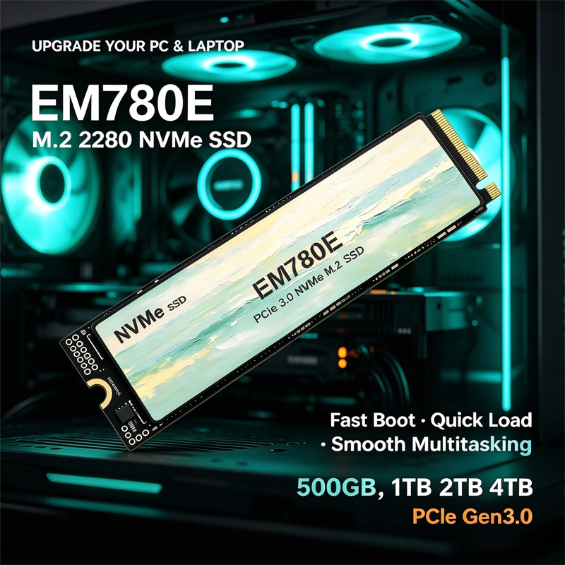 Internal M.2 NVMe SSD EM780E P - đánh giá và giá Ssd 500Gb