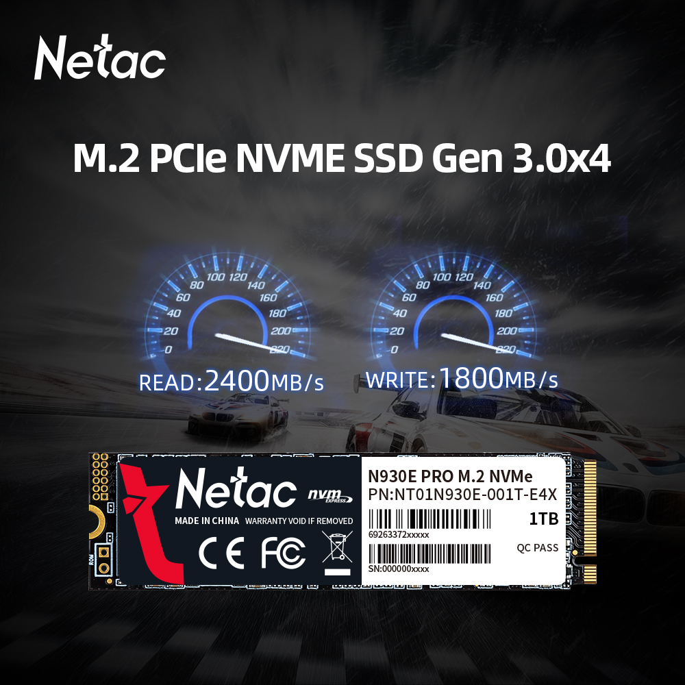 Netac NVMe SSD M.2 1TB 512GB 1 - đánh giá và giá Ssd 500Gb